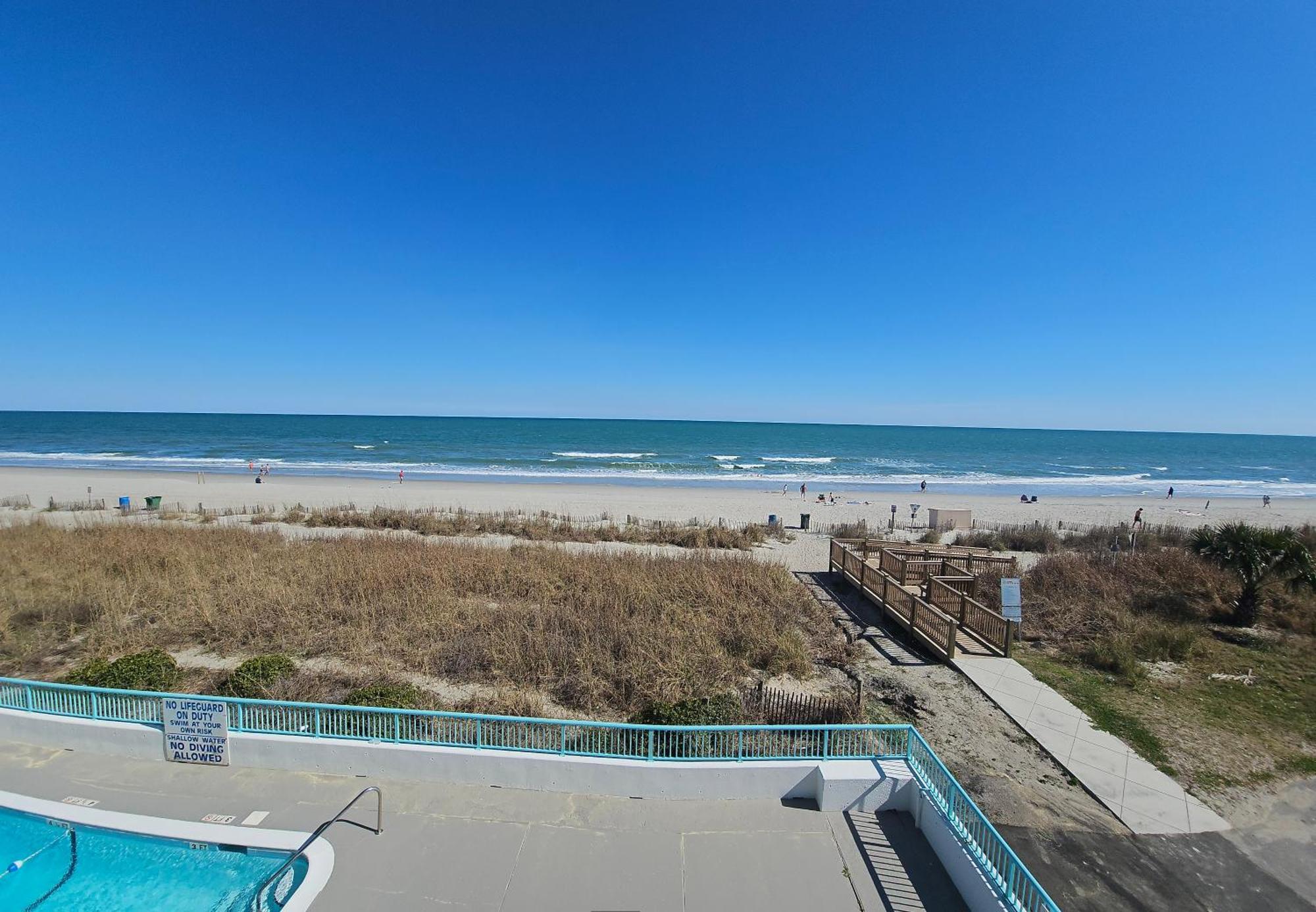 Southern Breeze Ocean Front Hotel Myrtle Beach Kültér fotó